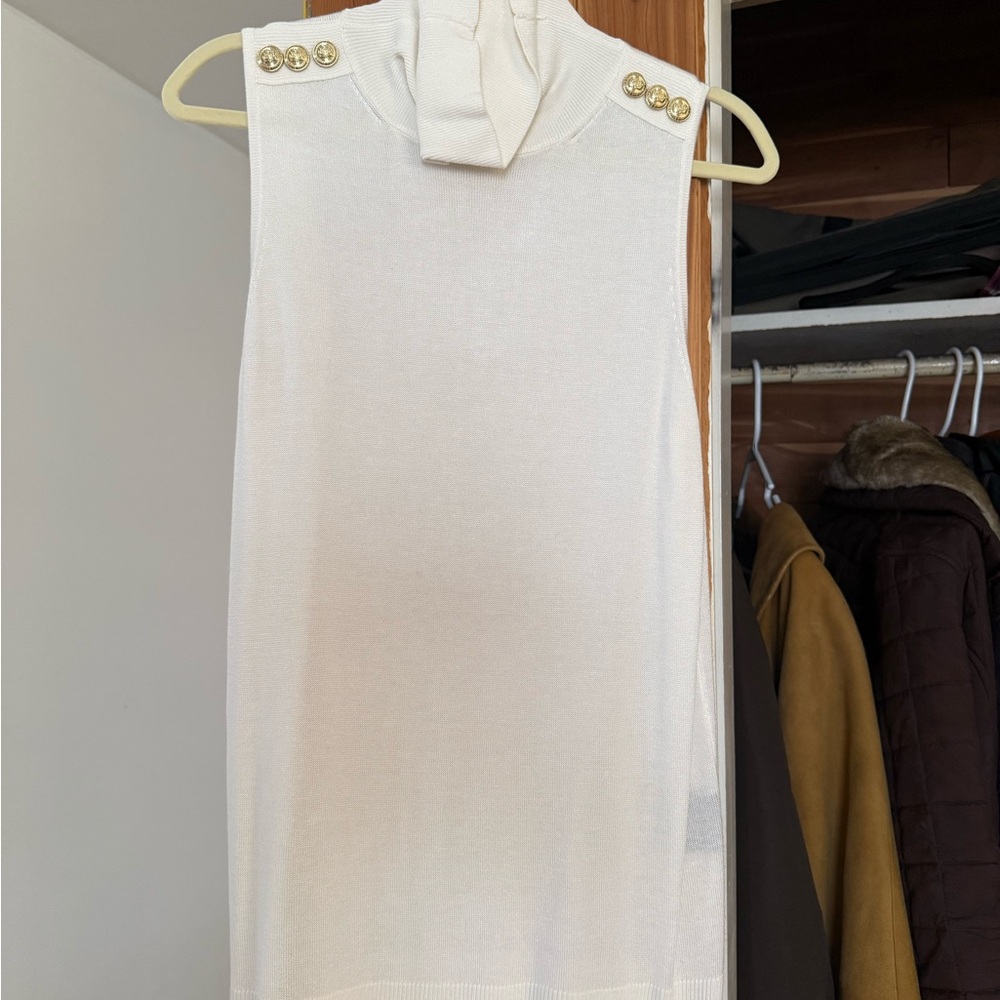 Holland Cooper Sleeveless Rollneck